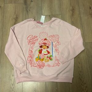 Pink Graphic Sweatshirt